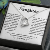 To My Daughter | Forever Love Necklace