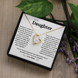 To My Daughter | Forever Love Necklace