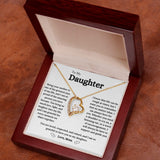 To My Daughter | Forever Love Necklace - AlexEcomStore