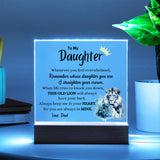 To My Daughter | Old Lion Night Light