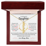 Vertical Name Daughter Necklace - AlexEcomStore